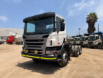 2012 Camion Chasis Scania P460 6X4 Muelles / Cubos / Sin litera