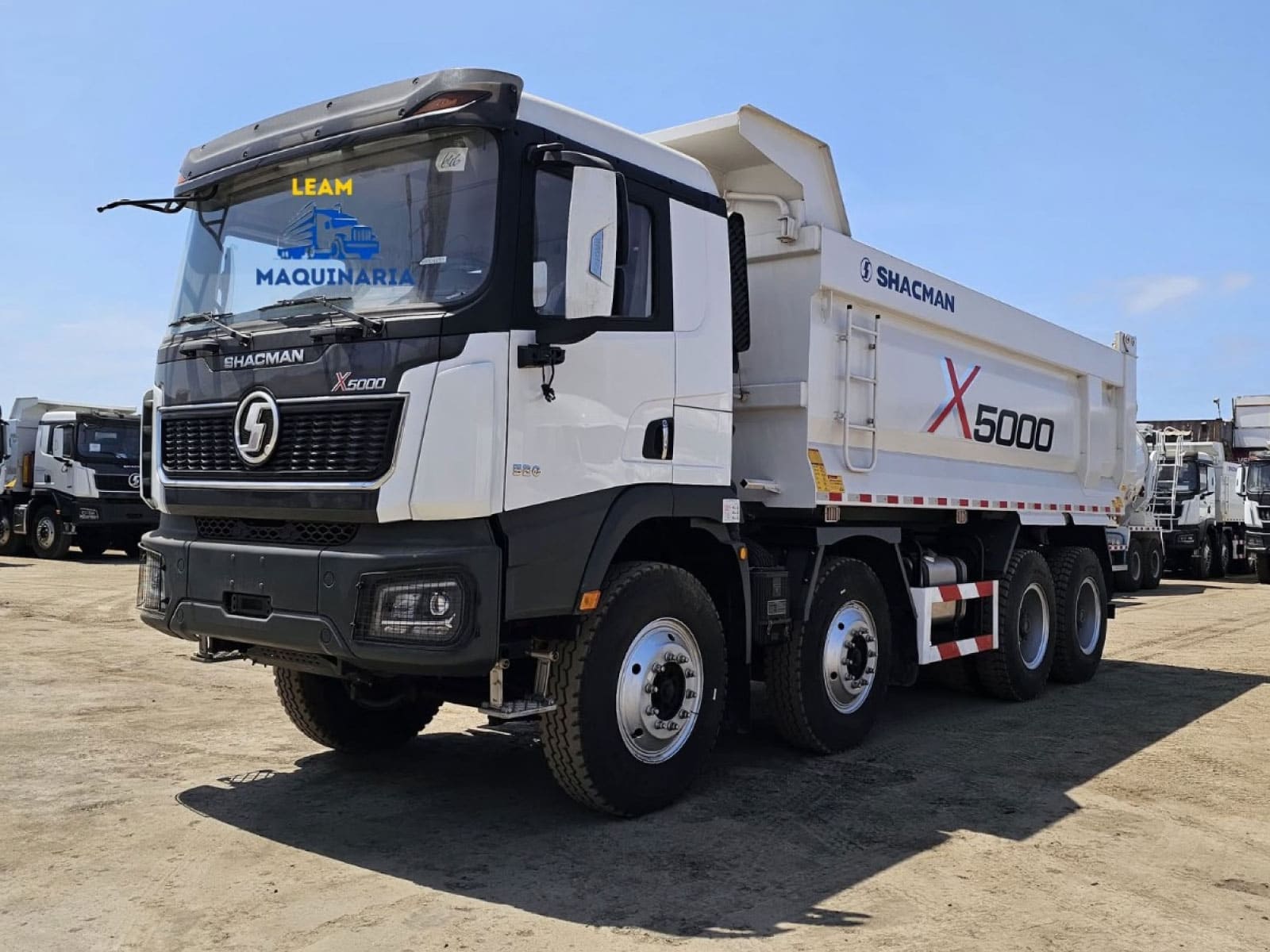 2026-VOLQUETE-SHACMAN-X5000-520HP-principal 2026 Volquete Shacman X5000 520HP 8X4/ Litera - Imagen 1